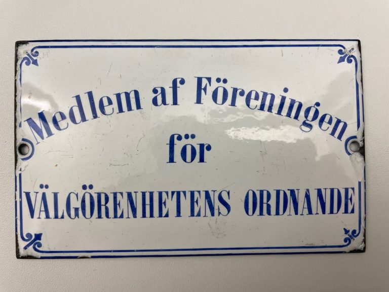 FVO historia skylt